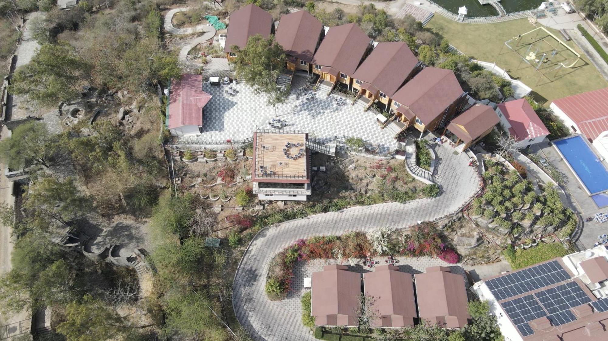 Bamboo Saa Resort & Spa - Udaipur Bagian luar foto